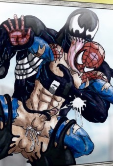 Spider Man and Venom (79 photos)