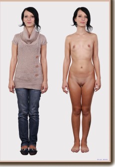 Group Undressing of Skinny Flat Girls (72 photos)