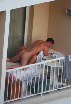 Naked on the Balcony Private (76 photos)