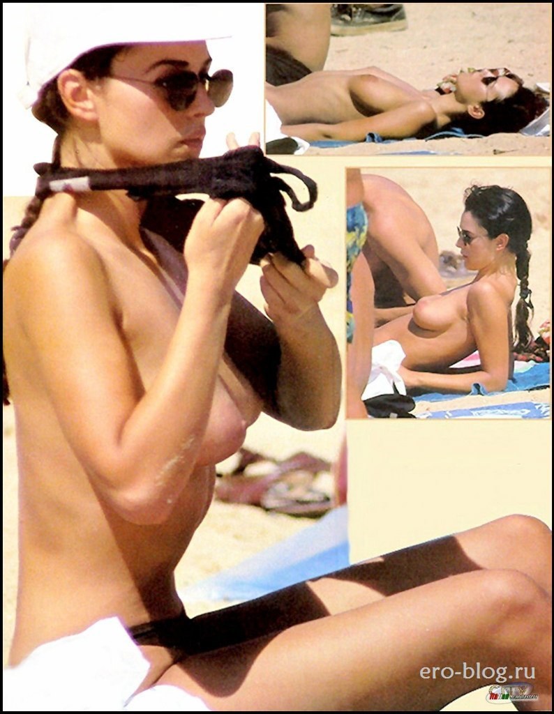 Monica Bellucci naked paparazzi