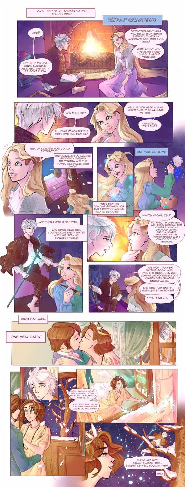 Rapunzel Disney Comics