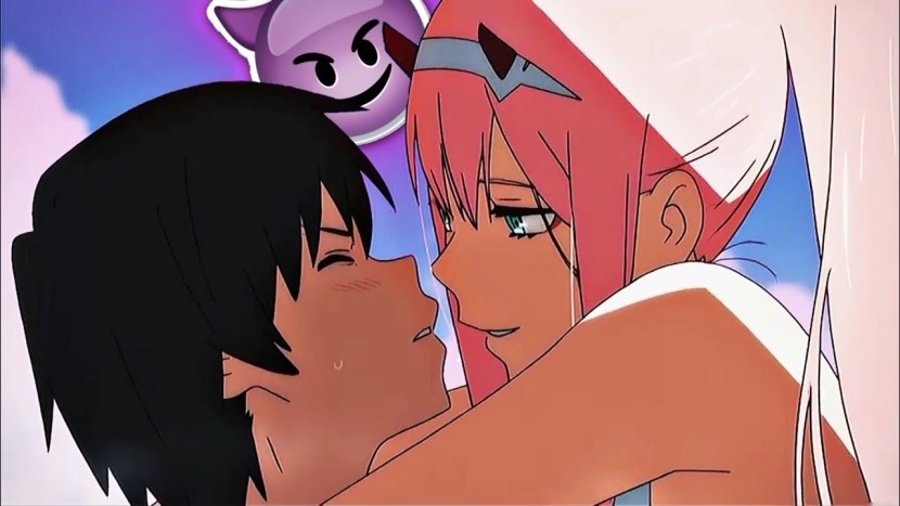 Zero Tu and Hiro Kiss