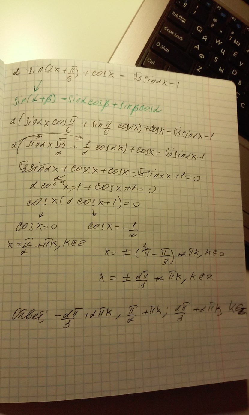 Sin 2x Pi 6 Cosx Cos X Pi 6 Sinx