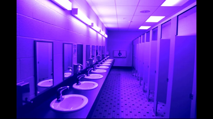 Toilet in a nightclub