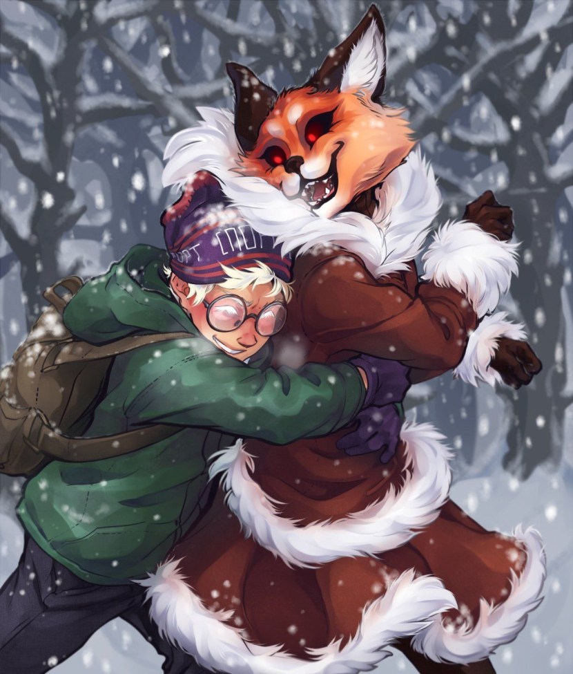 Novel Bunny Alice and Anton Art