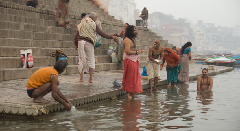 Village Indian Bathing