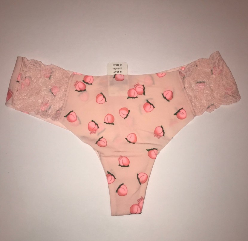 Pink Secret panties hearts