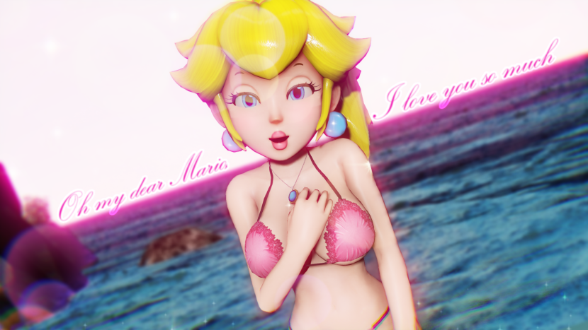 Photoshoot in a fruit swimsuit