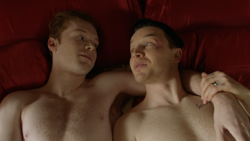 Ian Gallager and Mickey Milkovich
