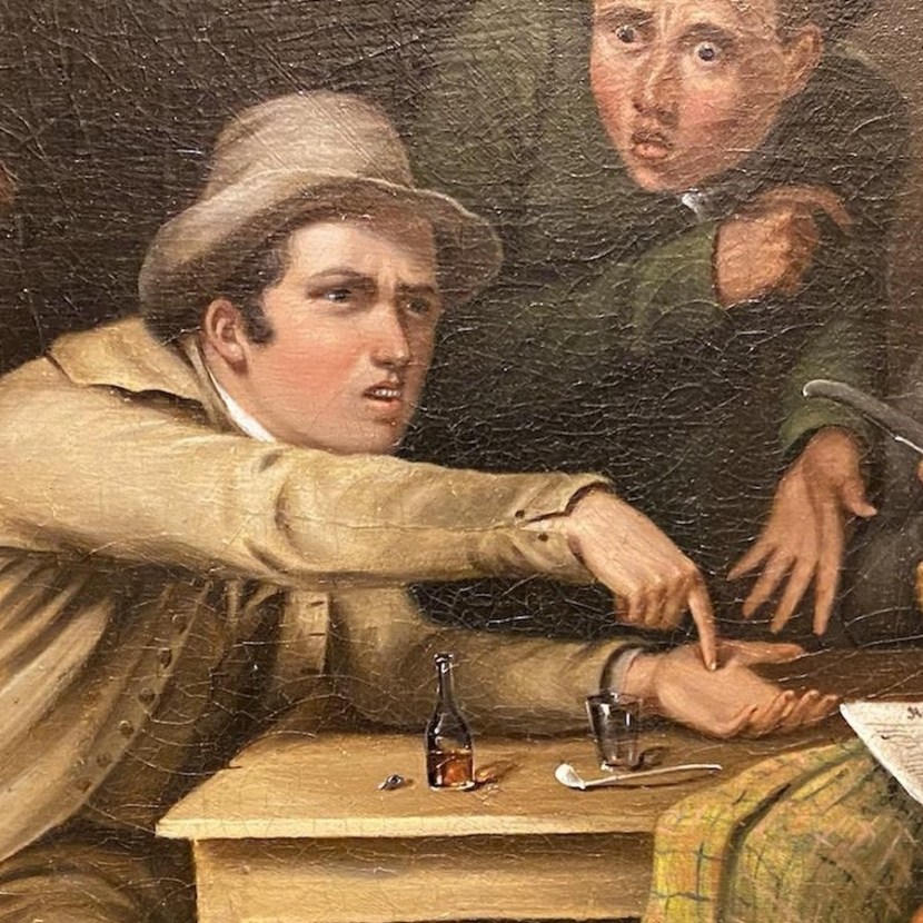 The meme pokes a finger