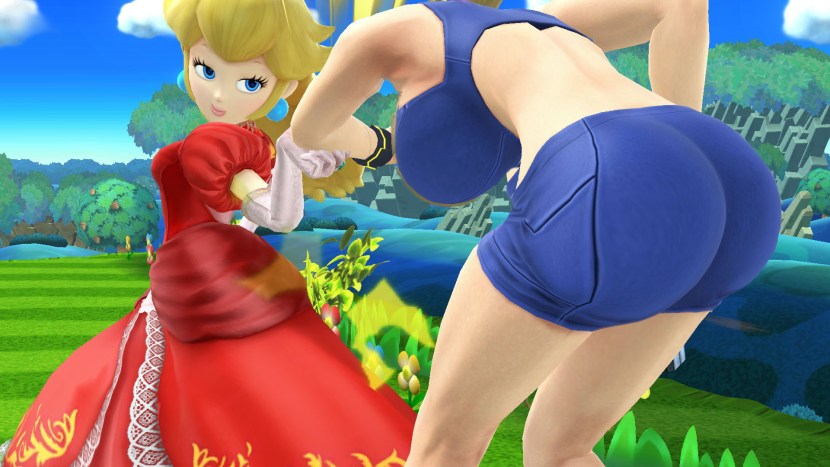 Anime girls with big asses