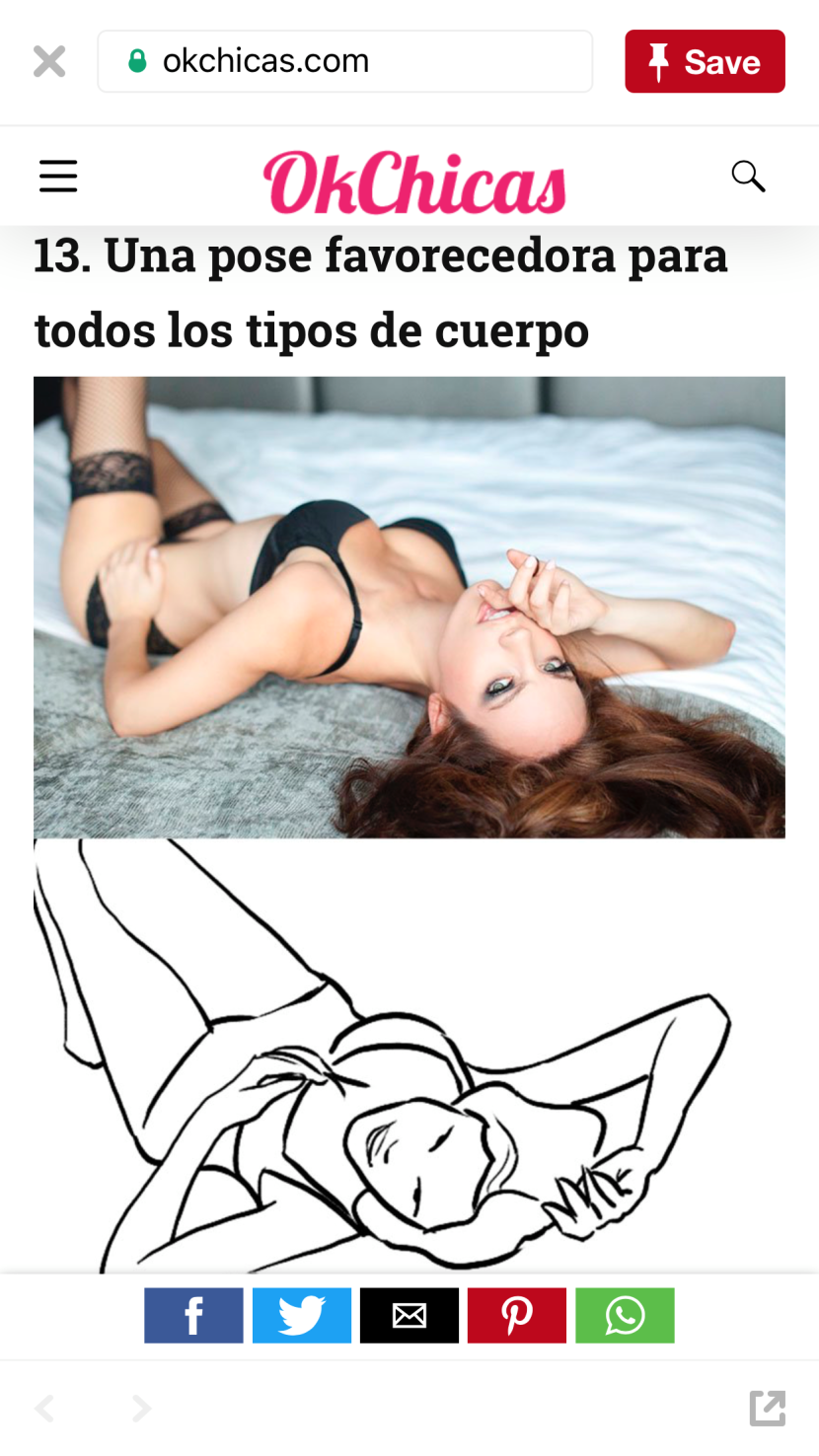 Beautiful poses for a photo shoot lying