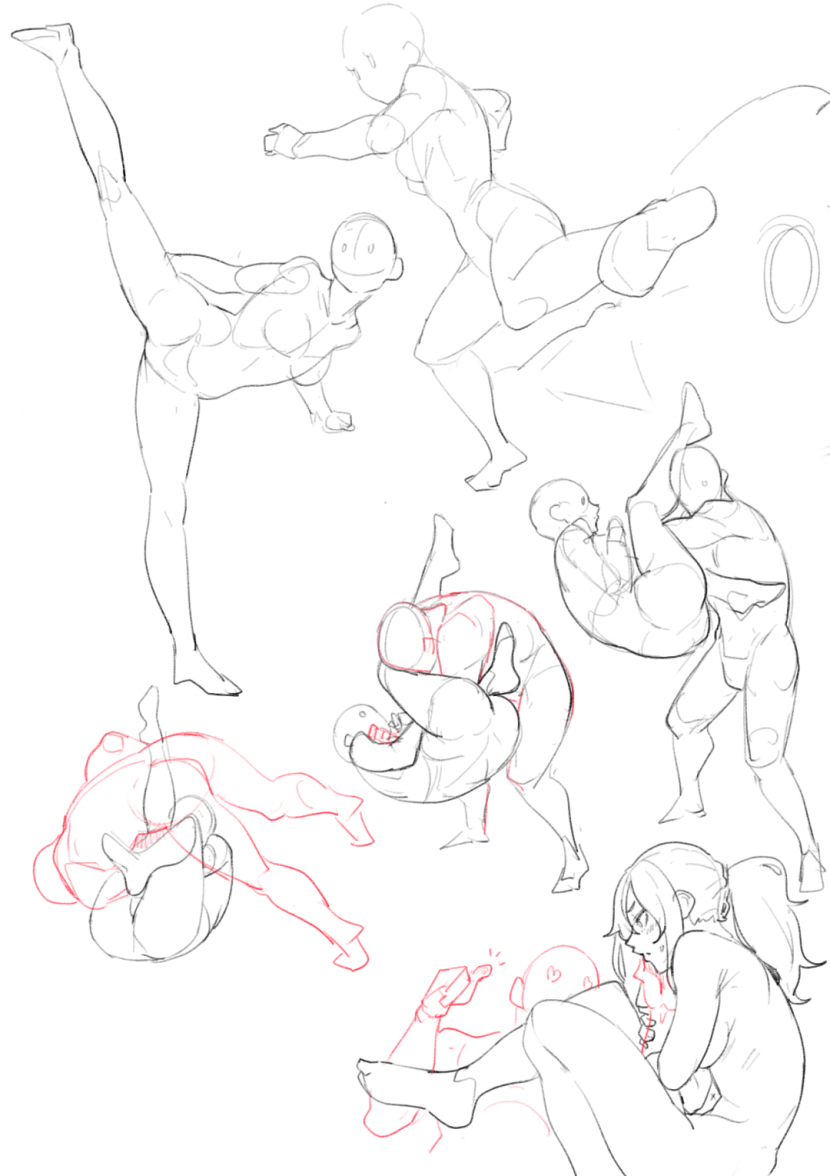 References of erotic poses for drawing