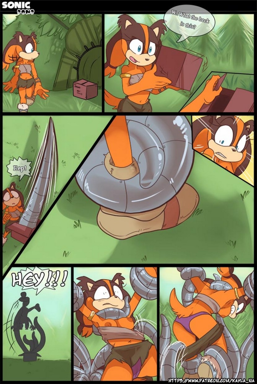 Sonic Boom Sticks The Badger Hentai Comic