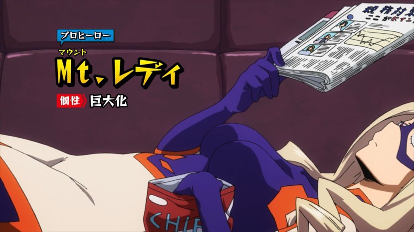 My Hero Academy Mountain Lady