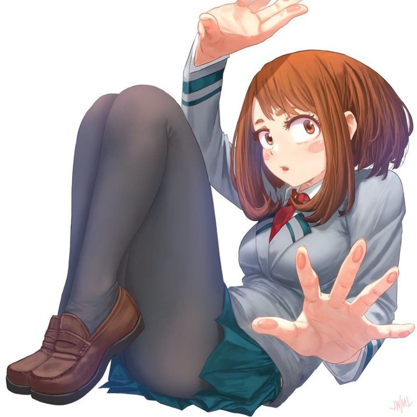 Ochaco Uraraca legs