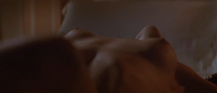Naked Sharon Stone in the film Basic Instinct 1992