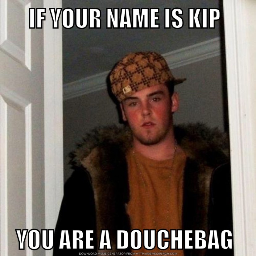 Scumbag Steve meme