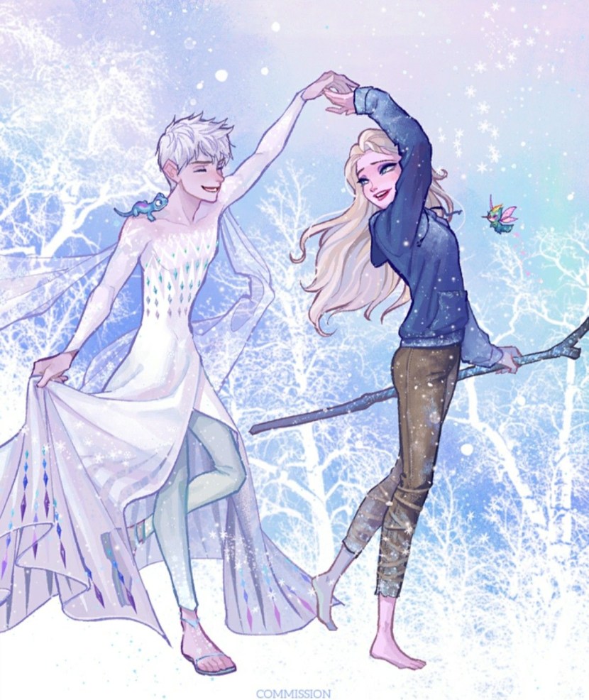 Ice Jack and Elsa
