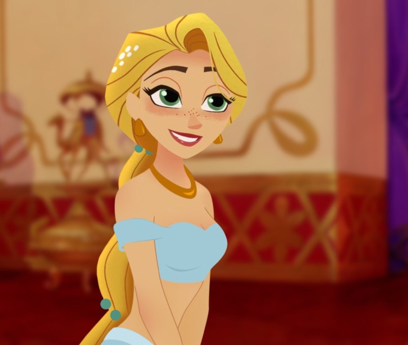 Naked Rapunzel New History