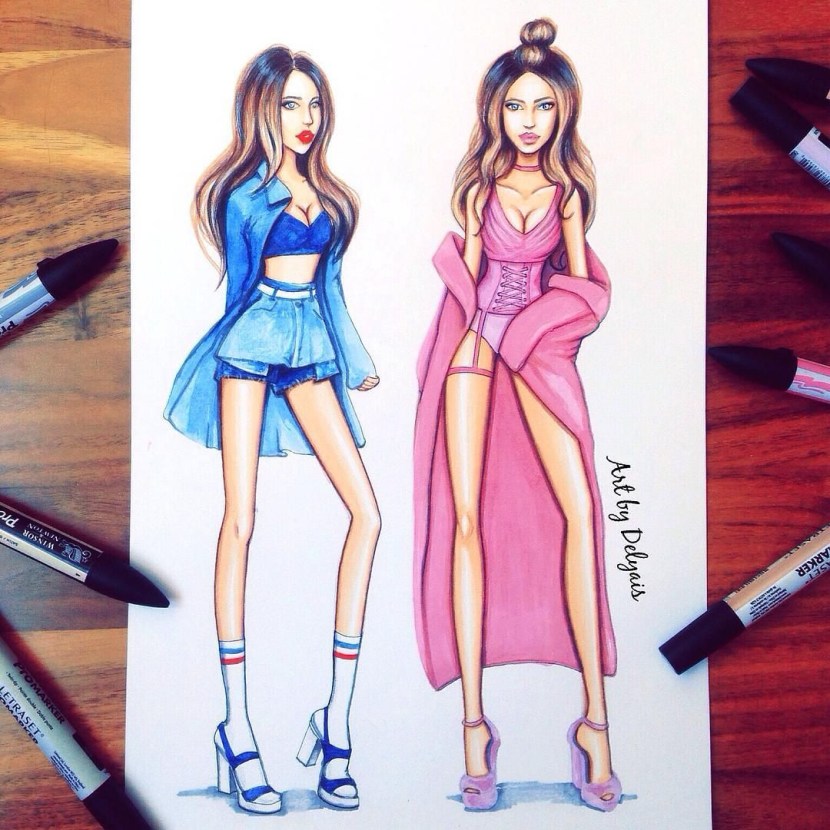 Nadia Dorofeeva drawing