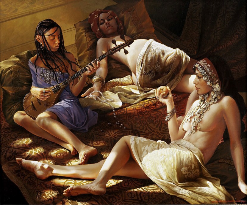 Plutenko Stanislav artist girl