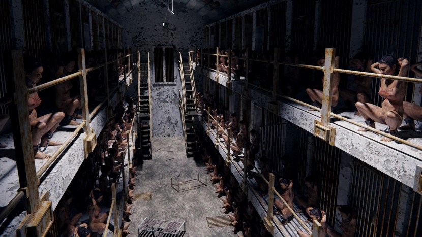 Naked women at the gynecologist