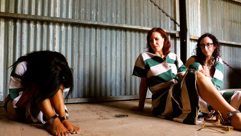 Naked pregnant women