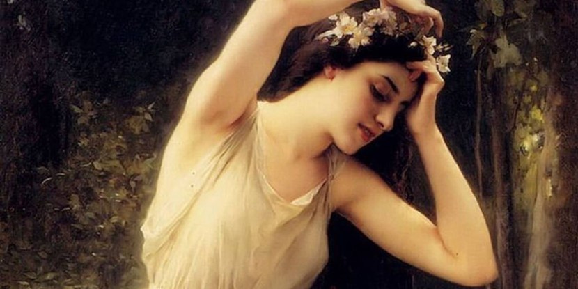 Model photo shoots in nature