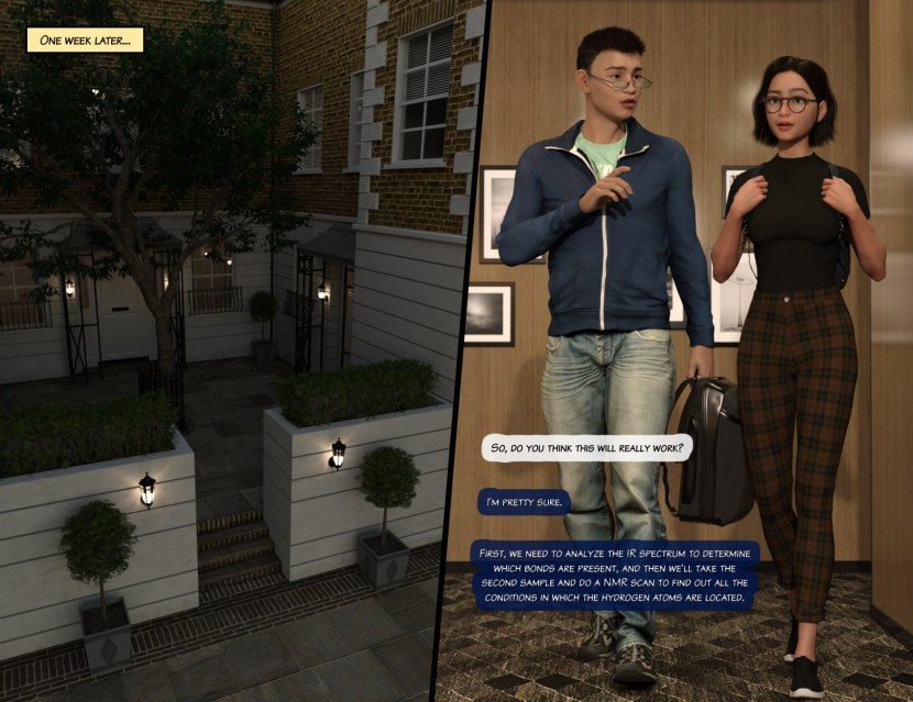 Dawn Lab Comics Roommate