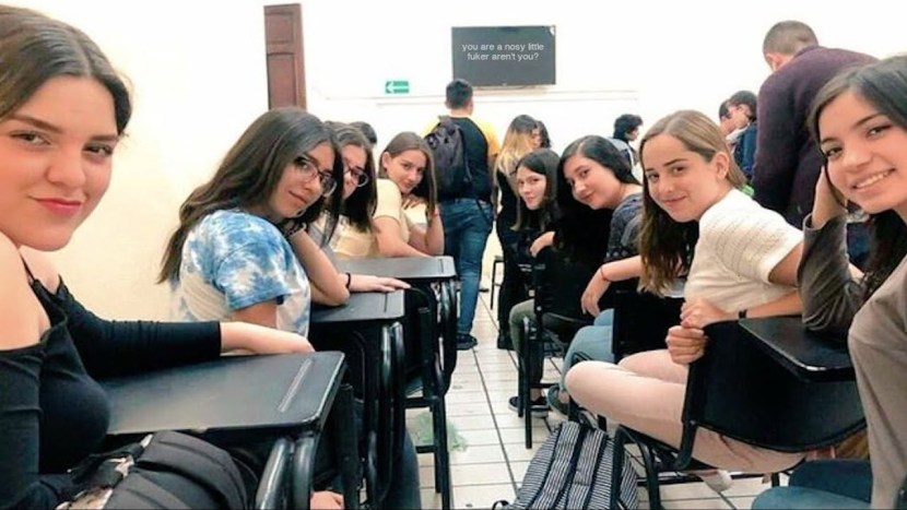 Girls turned out in the class meme