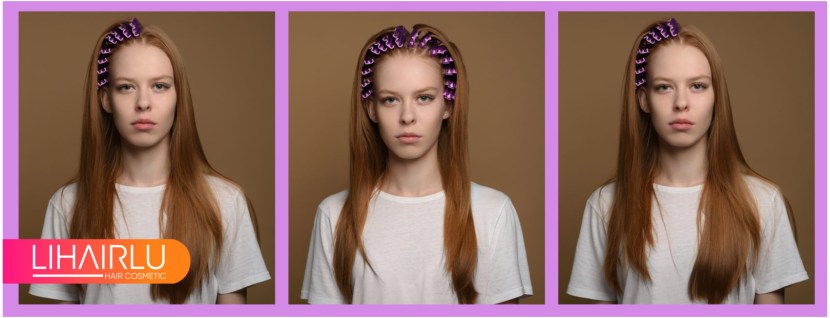 Hairstyle Anfas with a pencil