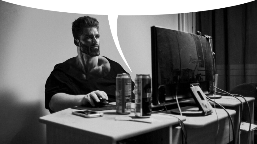 Ernest Khalimov at a computer