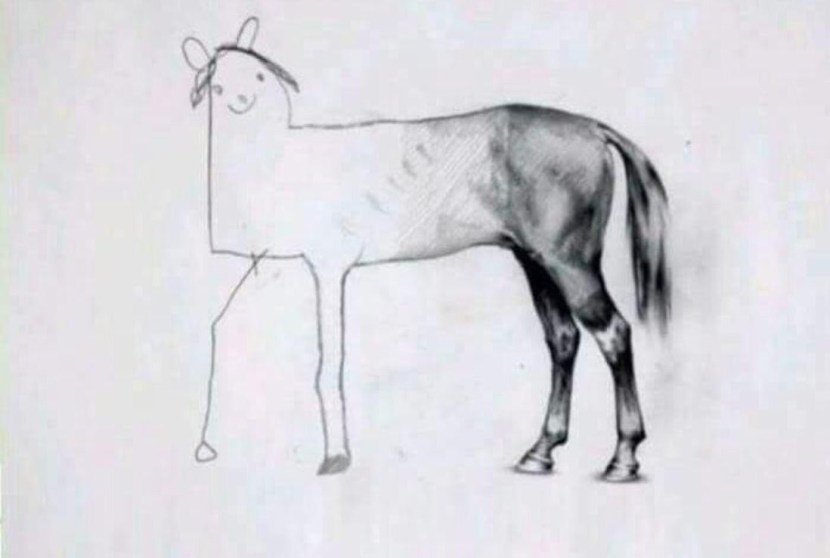 Grandfather's unfinished horse