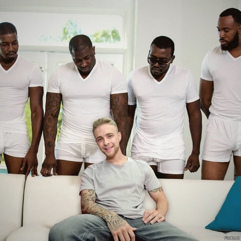 A group of pumped up guys