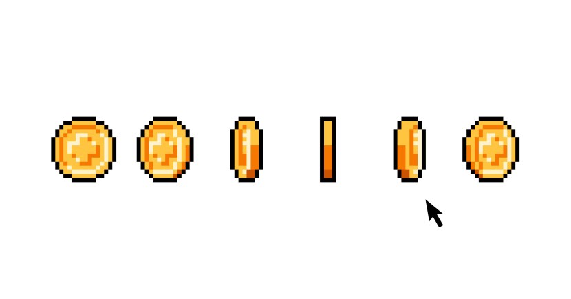 Sprite of a coin