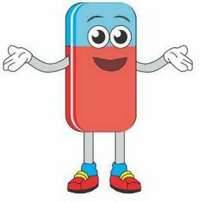 Cartoon eraser