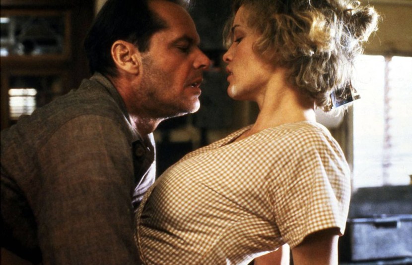 Jessica Lang and Jack Nicholson