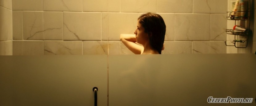 The position of the guy's hand