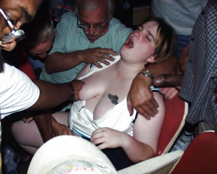 Gangbang with a drunken Russian