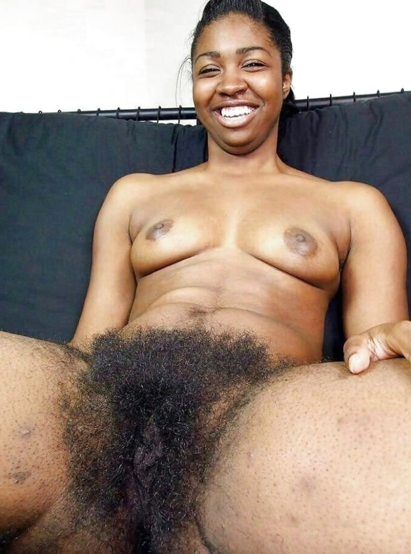 Hairy pussies of black women