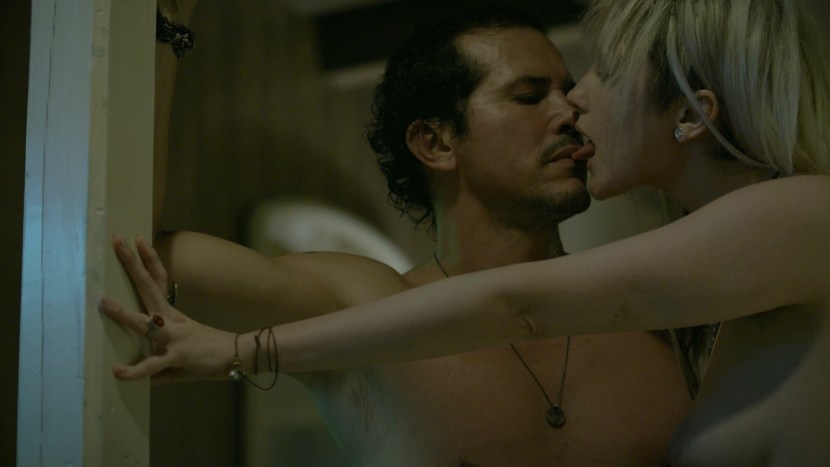 Andrea Raizborough naked in the cinema