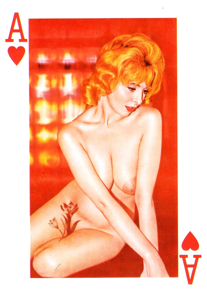 Retro playing cards XXX