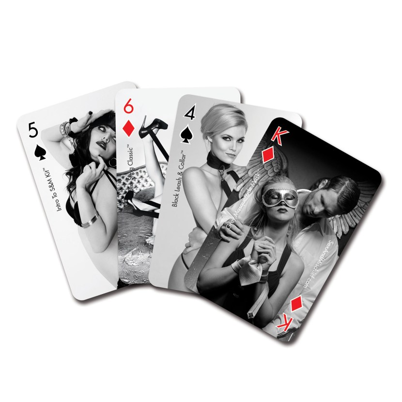 Playing gay porn cards