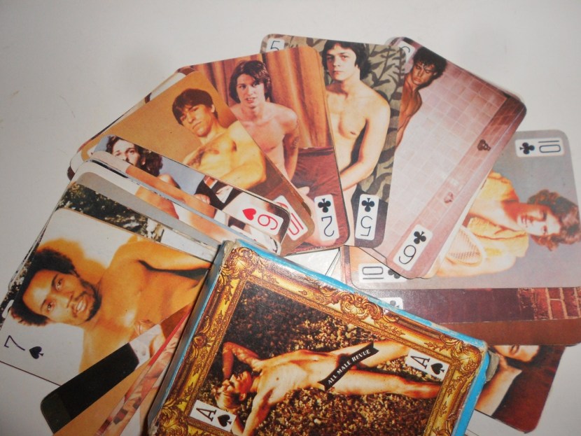 Soviet playing porn cards