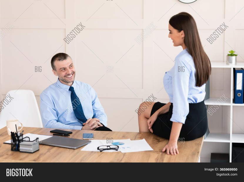 Seduces the employee