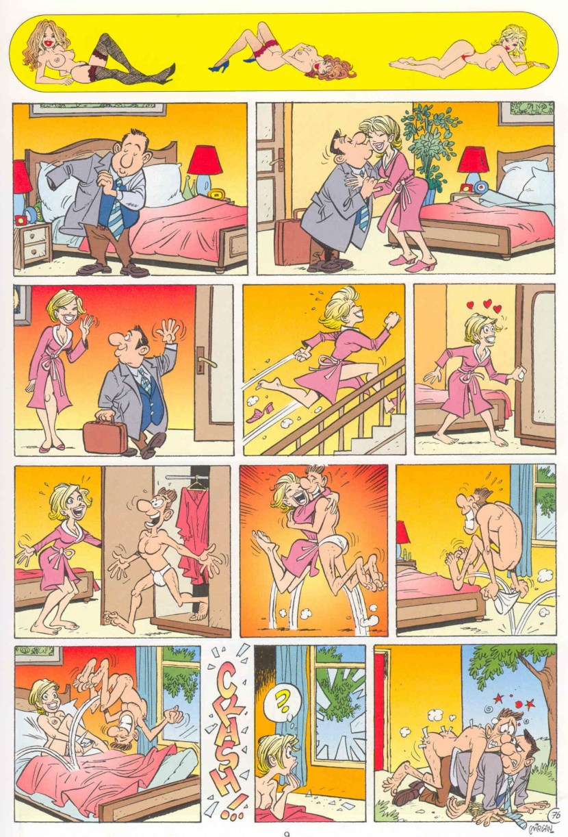 Funny erotic comics