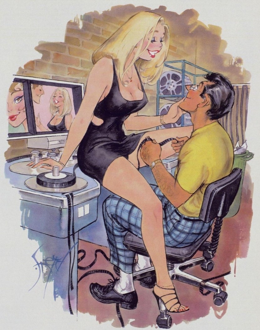 Erotic caricatures