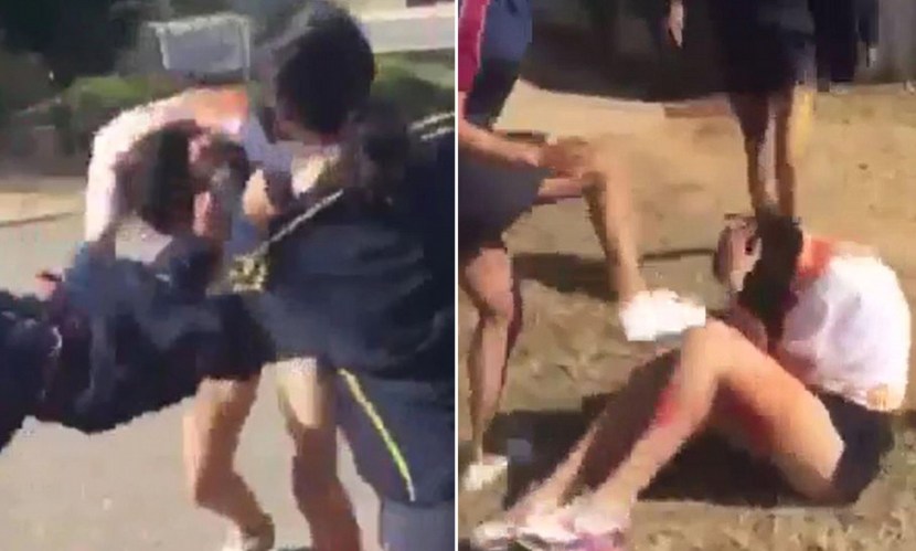 Real violence of girls