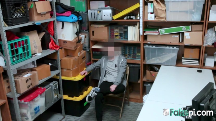 Anime boy runs away from a girl